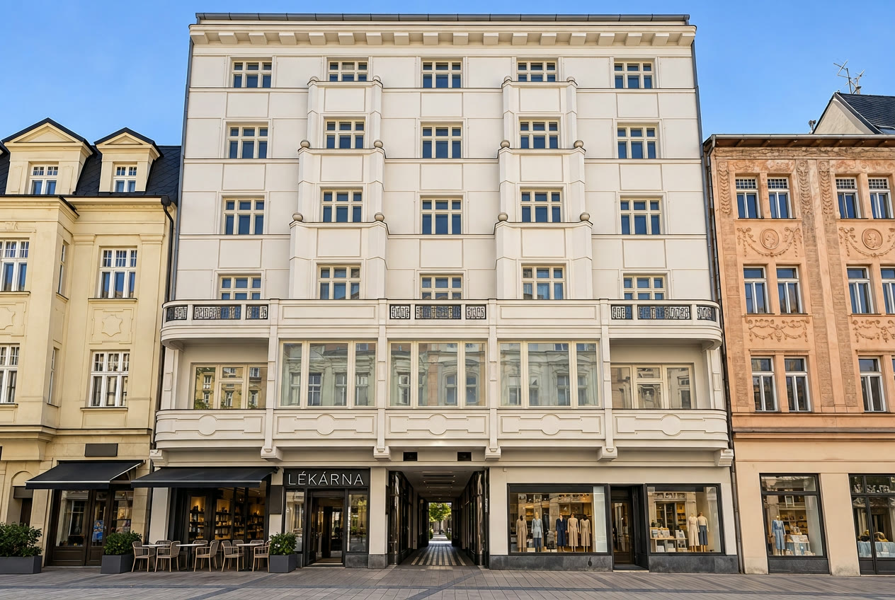 Pasáž TGM — Karlovy Vary — centrum